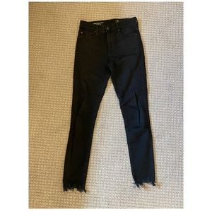 AG black high rise jeans!